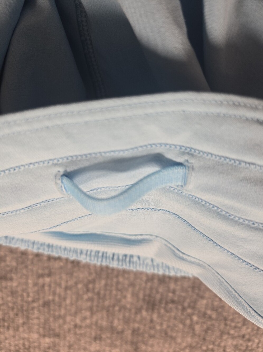 Lululemon Light Blue High-Rise Athletic Shorts Size 0 - Picture 7 of 12